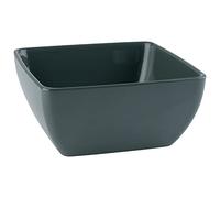 APS 85267 Bol en mélamine Pure Color pour les plats en quadruple Vert olive 25 x 25 x 12 cm 3,8 l