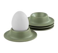 APS 85295 Set de coquetiers, 8,50 x 8,50, hauteur 4,50 cm, mélaminé, vert mat/empilable