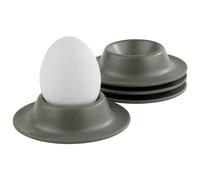 APS 85296 Set de coquetiers, 8,50 x 8,50, Hauteur 4,50 cm, mélaminé, Gris Mat/empilable