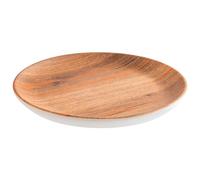 APS 85305 - Assiette Crazy Wood - Diamètre : 15 cm - Hauteur : 1,5 cm