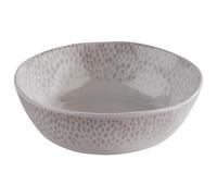 APS 85320 Bol en mélamine Footmark Blanc/gris Ø 13 cm Hauteur 5,5 cm 0,25 l