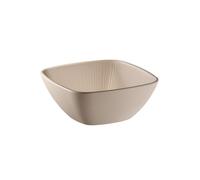 APS 85416 Nero Bol en mélamine 1,5 l 19,5 x 19,5 cm Hauteur 8 cm