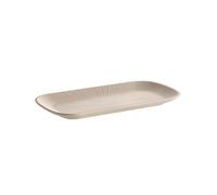 APS 85420 Plateau Nero, plateau GN 1/3 en mélamine, plateau de buffet sable, plateau Nero GN, plateau de service système GN, plateau en mélamine empilable