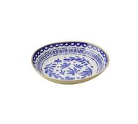 APS 85451 Bol FLORYN - Mélamine bleu/blanc-beige, Ø 33 cm, 2,4 litres