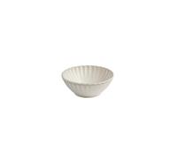 APS 85606 Bol à céréales ARUMI - Mélamine, Ø 16 cm, 0,5 litre, blanc/beige, empilable, lavable au lave-vaisselle