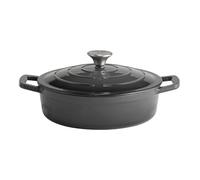 APS 5 Stars Cocotte avec couvercle, hauteur : 70 mm, ø : 250 mm anthracite/creamy