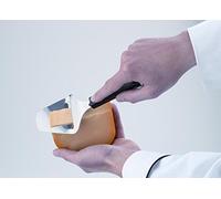 APS 88853 Râpe à fromage, env. 21,5 cm, acier inoxydable, manche en polyamide