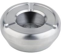 APS 90 Cendrier, Acier Inoxydable, Argent, 9 x 12 x 16 cm