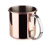 APS 93310 Gobelet MOSCOW MULE, Ø 9 cm, hauteur 9 cm, 0,45 litre, acier inoxydable, aspect cuivre, poli miroir