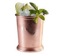 APS 93328 Tasse Julep Mug, verre à cocktail, 350 ml, acier inoxydable de haute qualité, apte au contact alimentaire, aspect cuivre
