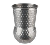 APS 93338 Gobelet JULEP MUG, Gobelet à cocktail, 400 ml, finition martelée, acier inoxydable, look inox antique