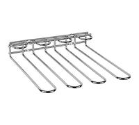 APS 93398 Porte-verres en métal chromé pour 12 verres 29,5 x 32 x 6 cm