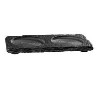 APS 971 Ardoise naturelle, 15 x 8 cm, épaisseur du matériau 6-9 mm, avec 2 talons Ø 6 cm