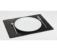 Plat en ardoise naturelle, (L)450 x (P)300 mm,anthracite