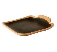 APS assiette 14 x 13 cm, H: 2,5 cm mélamine, braun