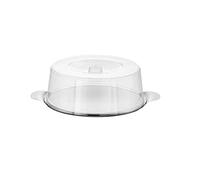 Plat à gâteau avec cloche, diamètre: 300 mm x (H)110 mm