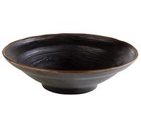 APS bol Ø 30,5 cm, H: 8,5 cm, 2 Liter mélamine, noir