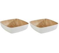 APS bol 16,5 x 16,5 cm, 5,5 cm mélamine (Lot de 2)