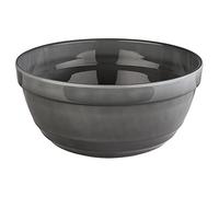 APS Bol Emma - Bol Rond en mélamine pour Buffet - Volume 2.3 l/Ø 23 cm/Hauteur 10.5 cm/Gris