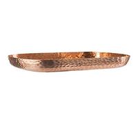 APS bol en aluminium avec surface martelée en cuivre pour entre autres des plats froids et chauds, 23,0 x 15,5 cm, 1,4 ltr.