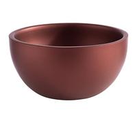 APS Bol - Levante - Diamètre : 17 cm - Hauteur : 8,5 cm - Acier inoxydable - Couleur : cuivre rouge 0,9 l - Double paroi
