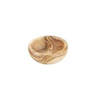 APS Bol - Olive - Ø 10 cm, H : 4 cm Bois d'olivier 0,1 l (chaque pièce est unique. La couleur et le grain peuvent différer.)