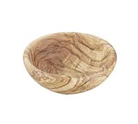 APS Bol - Olive - Ø 15 cm - Hauteur : 6 cm - Bois d'olivier : 0,5 l (chaque pièce est unique. La couleur et le grain peuvent varier