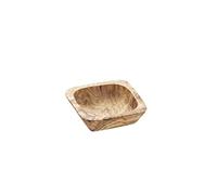 APS Bol - Olive - 7,5 x 7,5 cm - Hauteur : 2,5 cm - Bois d'olivier 0,05 l (chaque pièce est unique. La couleur et le grain peuvent différer.)