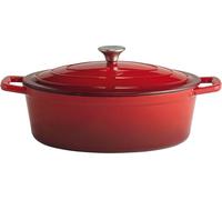 APS 5 Stars Cocotte ovale avec couvercle, contenance : 5,00 litres, hauteur : 110 mm