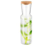 Carafe en verre DOTS, 0,9 litre, transparent