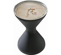 Cendrier sur pied DIABOLO, noir mat