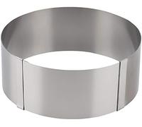 APS cercle à gâteaux Ø 16,5 - 32 cm, H: 7 cm acier inoxydable