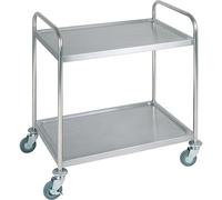 APS Germany Chariot de service GO en inox 2 plateaux 91 x 59 x 93 cm