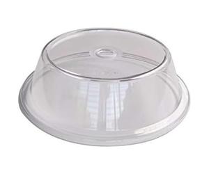 APS Cloche de conservation pour assiette, couvercle transparent, ne passe pas au micro-ondes, diamètre : 22 cm, hauteur : 7 cm