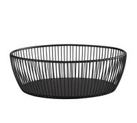 APS Germany Corbeille à pain et à fruits SVART ovale 24 cm noir
