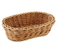 APS corbeille, ovale 19 x 12 cm, H: 6 cm Polypropylen, beige