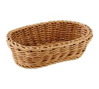 APS corbeille, ovale 19 x 12 cm, H: 6 cm Polypropylen, beige