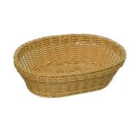 APS corbeille ovale 25 x 19 cm, H: 6,5 cm Polypropylen, hellbeige
