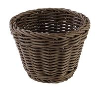 APS corbeille, ronde Ø 13 cm, H: 10 cm Polypropylen, braun