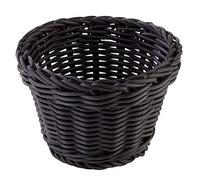 APS corbeille, ronde Ø 13 cm, H: 10 cm Polypropylen, noir