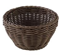 APS corbeille ronde Ø 16 cm, H: 8 cm Polypropylen, braun