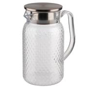 Aps-Germany 10692 Carafe, Pichet Et Bouteille 1 L Acier Inoxydable Et Transparent