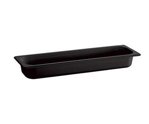 APS GN bac 53 x 16,2 cm, Tiefe: 100 mm mélamine, noir, 4,3 Liter