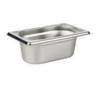 APS GN bacs 17,6 x 10,8 cm, Tiefe: 65 mm Acier Inoxydable, 0,6 Liter