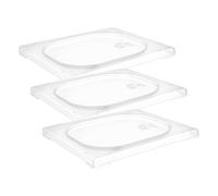 APS GN couvercle 17,6 x 16,2 cm, H: 1,5 cm Polypropylen (Lot de 3)