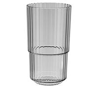 APS Gobelet Linea - Verre Tritan en plastique de qualité supérieure - 0,5 l - Sans BPA - Empilable, incassable - Réutilisable et passe au lave-vaisselle - 500 ml - Gris french