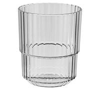 APS Linea Gobelet en plastique Tritan de qualité supérieure, 0,3 l, sans BPA, empilable, incassable, réutilisable et lavable au lave-vaisselle, 300 ml, gris français
