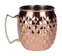 APS Moscow Mule Becher Edelstahl Kupfer-Look glänzend 0,5l