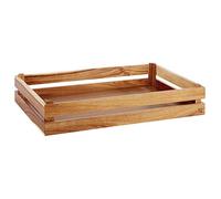 APS NULL 55,5 x 35 cm, H: 10,5 cm Akazienholz
