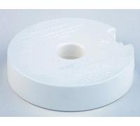APS Pain de Glace/Batterie de refroidissement ronde Blanc Diamètre 10,5 cm, hauteur env. 2,5 rempli de liquide de refroidissement facile dans le congélateur einfrierenr